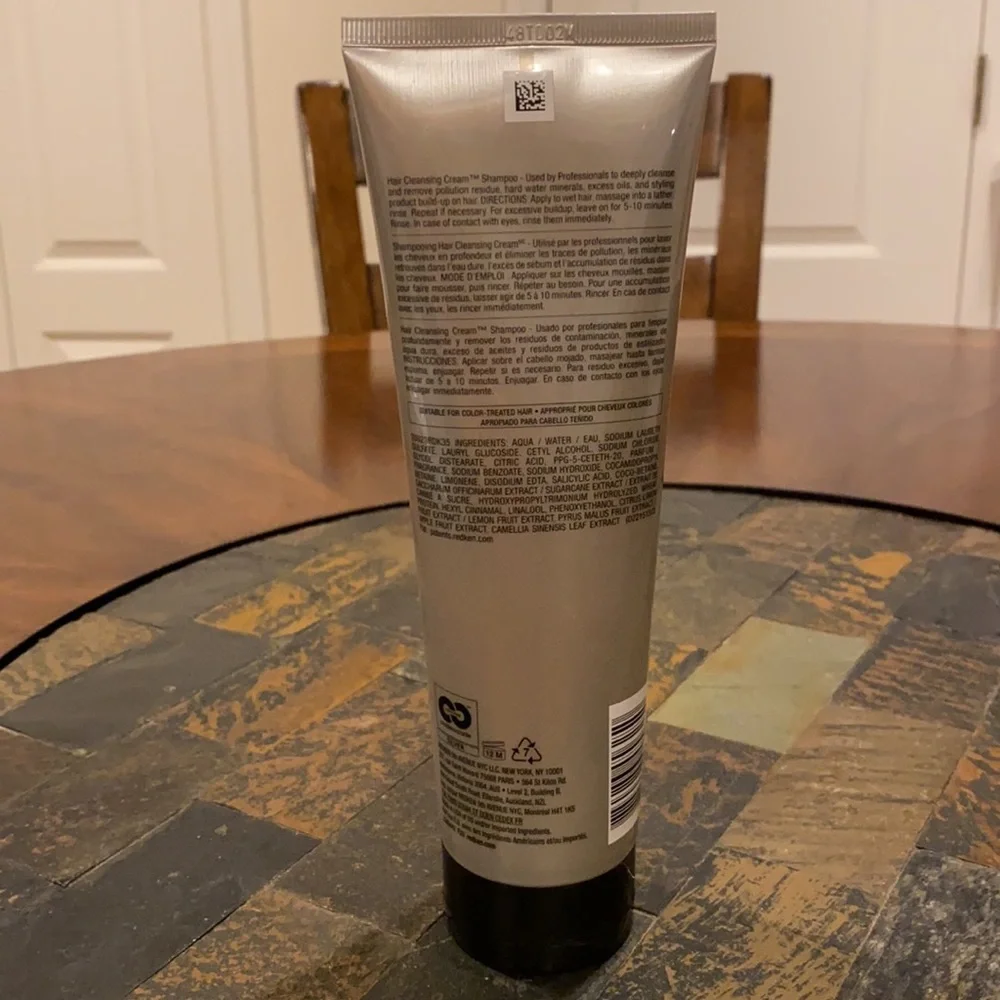 Redken hair cleansing